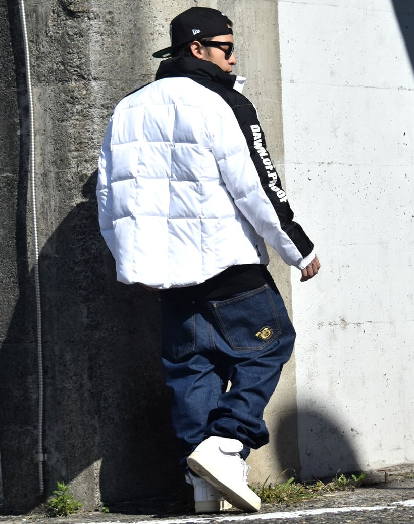 中綿ジャケット メンズ ダウンジャケット ヘビーアウター 大きいサイズ B系 ストリート系 ファッション 2017秋冬 新作