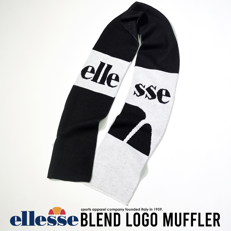 ellesse エレッセ マフラー メンズ EAE8930 海外モデル