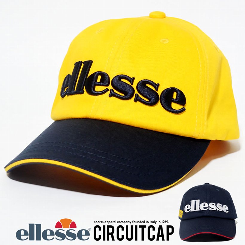 ellesse エレッセ アジャスターキャップ メンズ 帽子 サイズ調節可能 EAE19100 海外モデル 服 帽子 通販