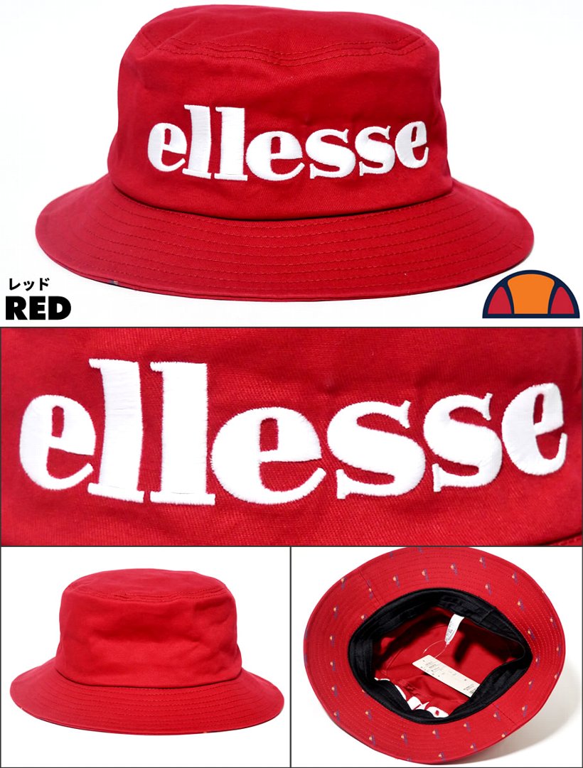 ellesse エレッセ バケットハット メンズ 帽子 EAE19101 海外モデル 服 帽子 通販