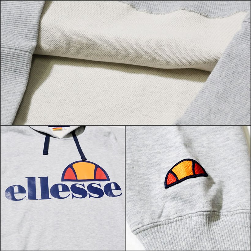 ellesse エレッセ プルオーバーパーカー メンズ スウェット EH38100 海外モデル 服 帽子 通販