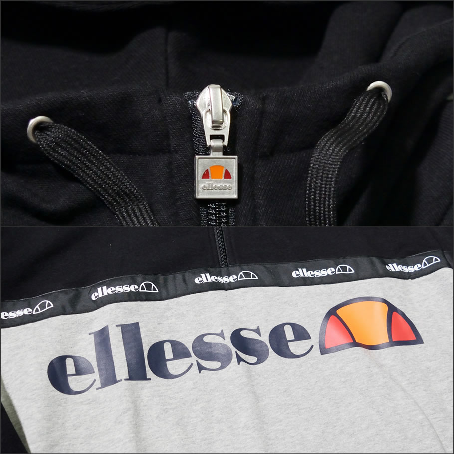 ellesse エレッセ ハーフジップパーカー メンズ EH39303 ストリート系 スポーツMIX ファッション コーディネート 服 通販 新作