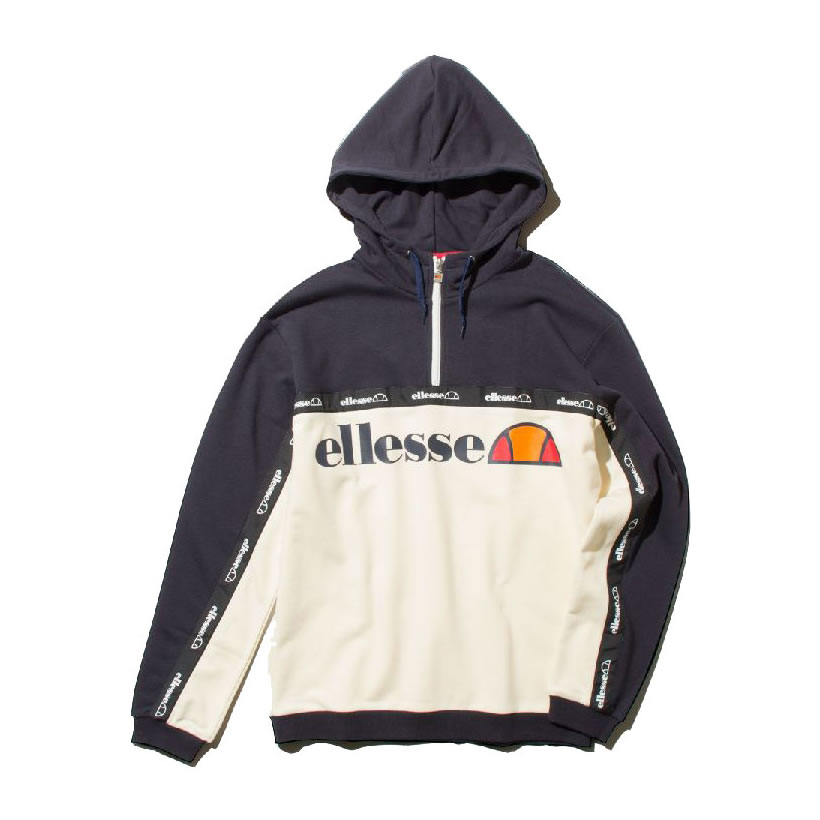 ellesse エレッセ ハーフジップパーカー メンズ EH39303 ストリート系 スポーツMIX ファッション コーディネート 服 通販 新作