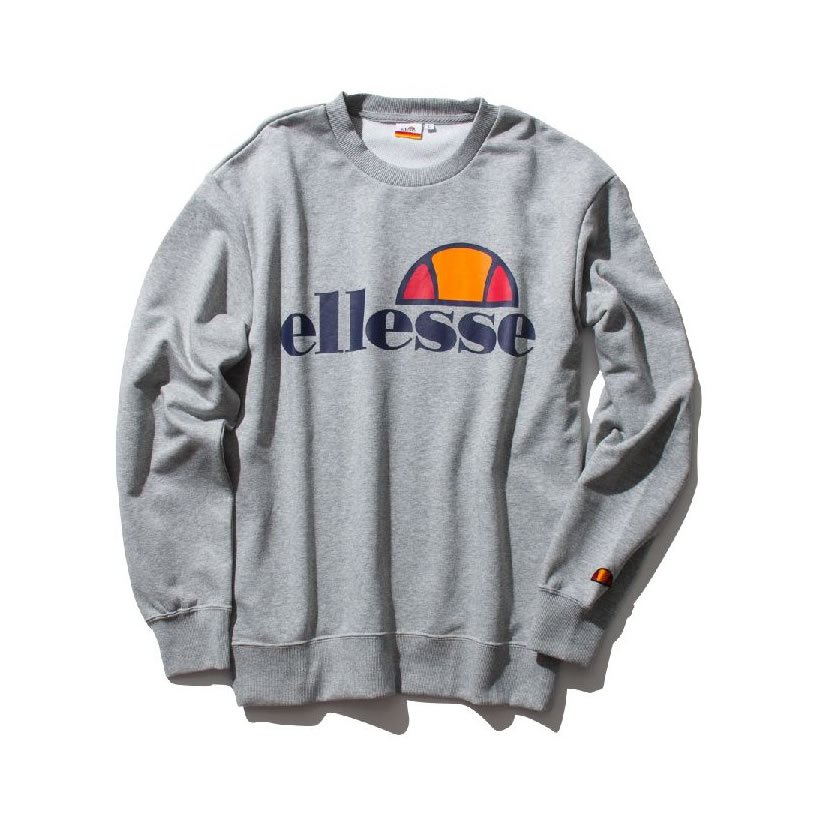 ellesse エレッセ トレーナー メンズ クルーネック EH39301 ストリート系 スポーツMIX ファッション コーディネート 服 通販 新作