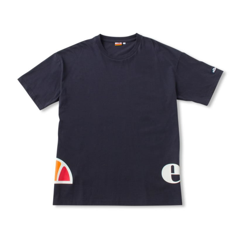 ellesse エレッセ Tシャツ メンズ 半袖 ロゴ プリント EH19107 海外モデル ストリート系 ヒップホップ ファッション 服 通販