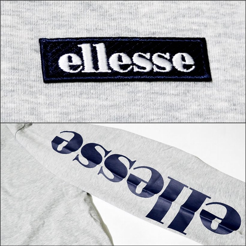 ellesse エレッセ Tシャツ メンズ 長袖 ロンT ロゴ プリント EH19100 海外モデル ストリート系 ヒップホップ ファッション 服 通販