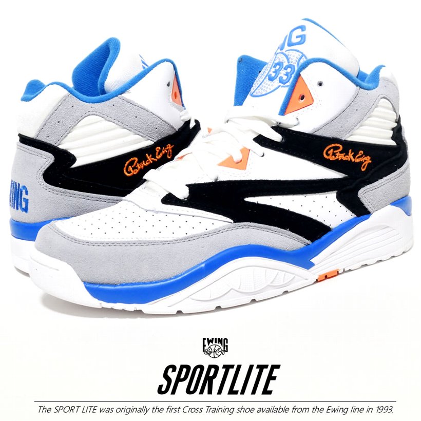 EWING ATHLETICS ユーイング バッシュ EWING SPORTLITE スニーカー メンズ おしゃれ ブランド バスケットシューズ バスケットボール ハイカット 白