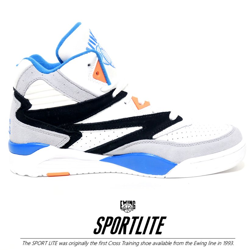 EWING ATHLETICS ユーイング バッシュ EWING SPORTLITE スニーカー メンズ おしゃれ ブランド バスケットシューズ バスケットボール ハイカット 白