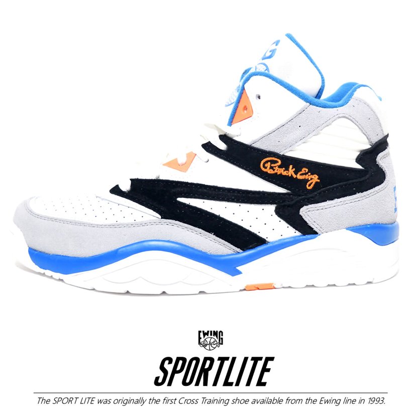 EWING ATHLETICS ユーイング バッシュ EWING SPORTLITE スニーカー メンズ おしゃれ ブランド バスケットシューズ バスケットボール ハイカット 白