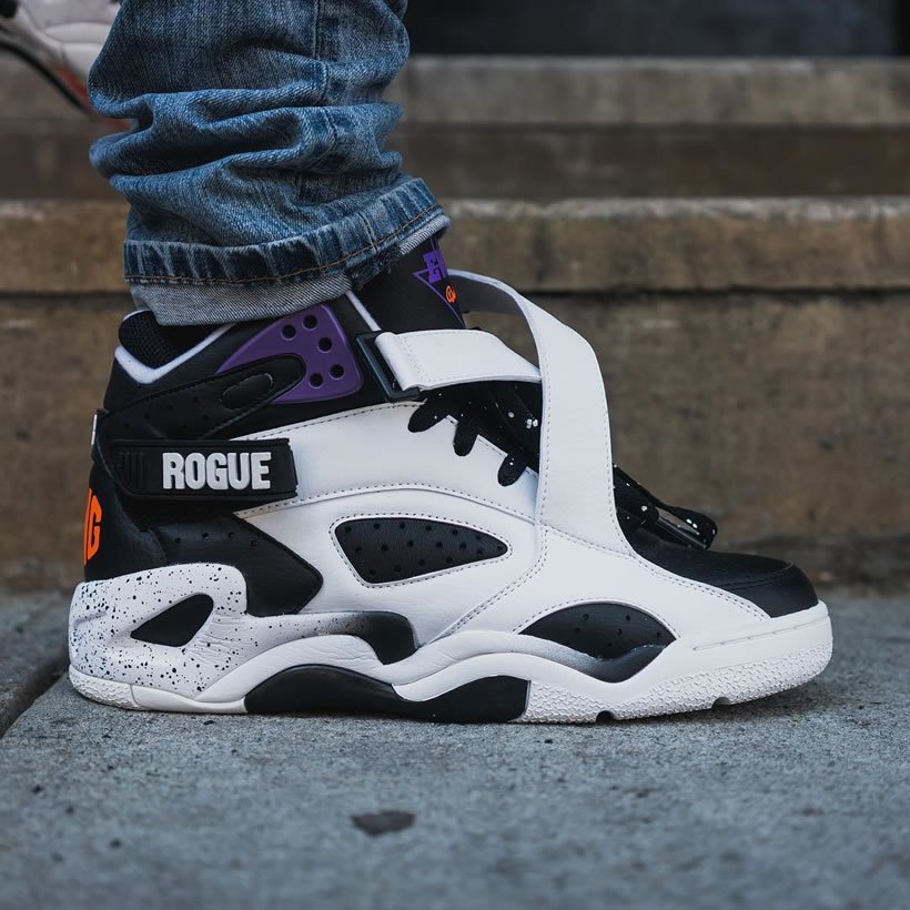 EWING ATHLETICS ユーイング バッシュ EWING ROGUE クロスストラップ スニーカー メンズ おしゃれ ブランド バスケットシューズ バスケットボール ハイカット 白