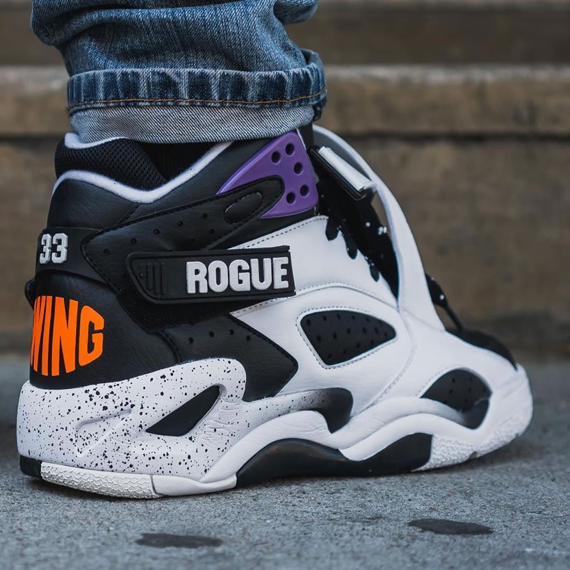 EWING ATHLETICS ユーイング バッシュ EWING ROGUE クロスストラップ スニーカー メンズ おしゃれ ブランド バスケットシューズ バスケットボール ハイカット 白