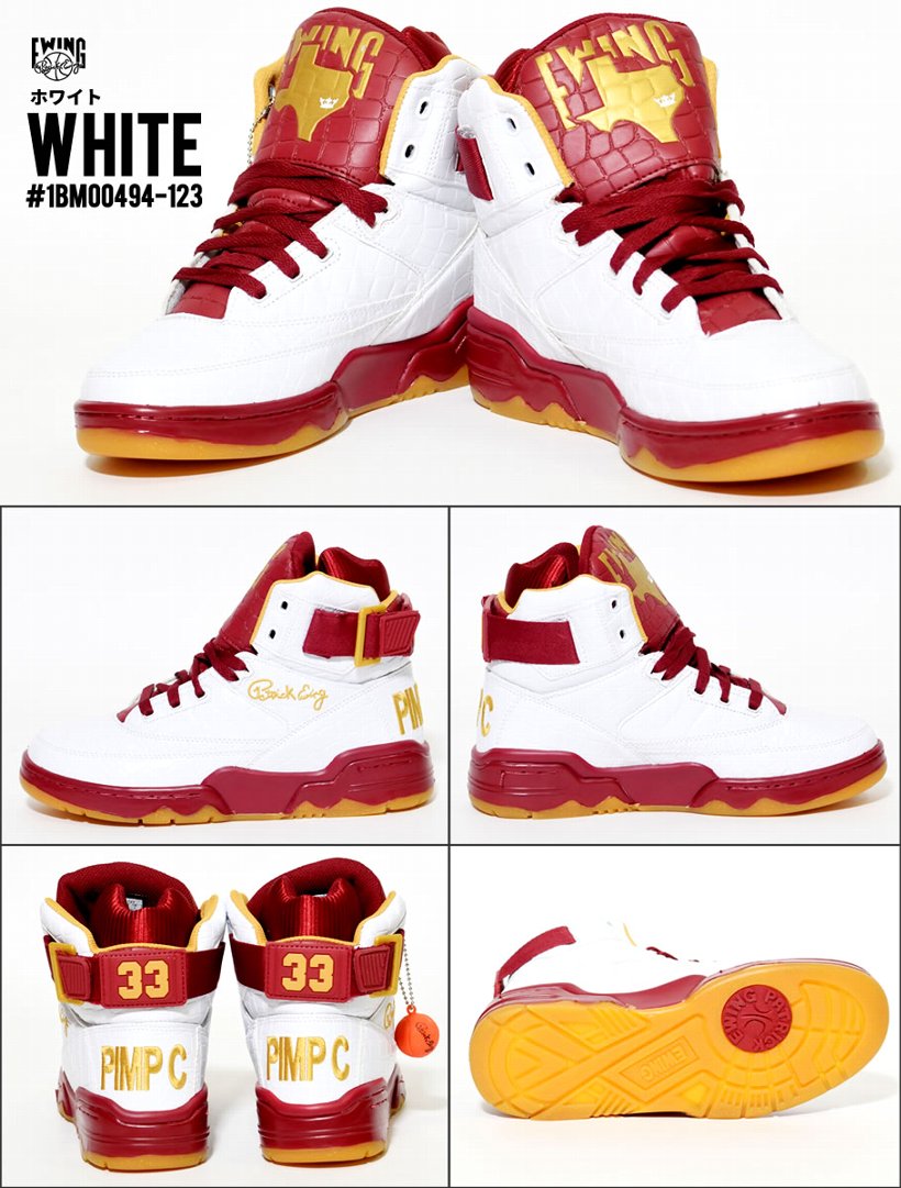 EWING ATHLETICS ユーイング バッシュ EWING 33 HI x PIMP C スニーカー メンズ ハイカット