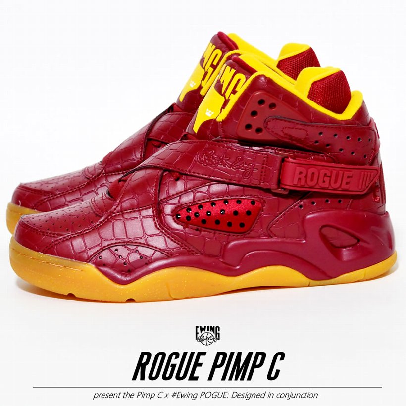 EWING ATHLETICS ユーイング バッシュ EWING ROGUE x PIMP C スニーカー メンズ ハイカット