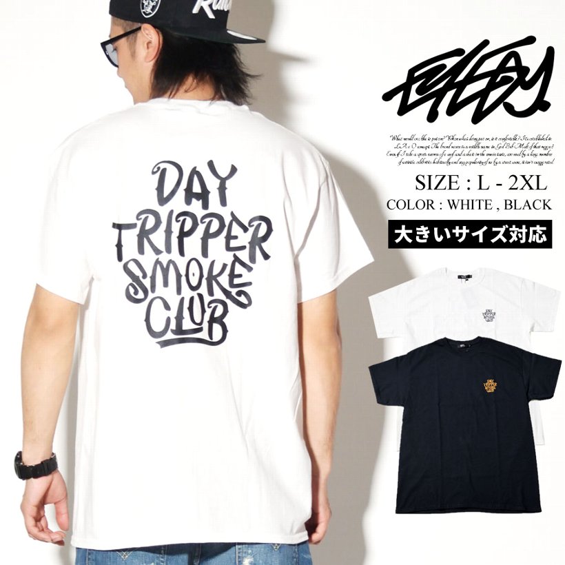 EYEDY アイディー Tシャツ メンズ 半袖 プリント EYE-372SS 大きいサイズ 2019春夏 新作