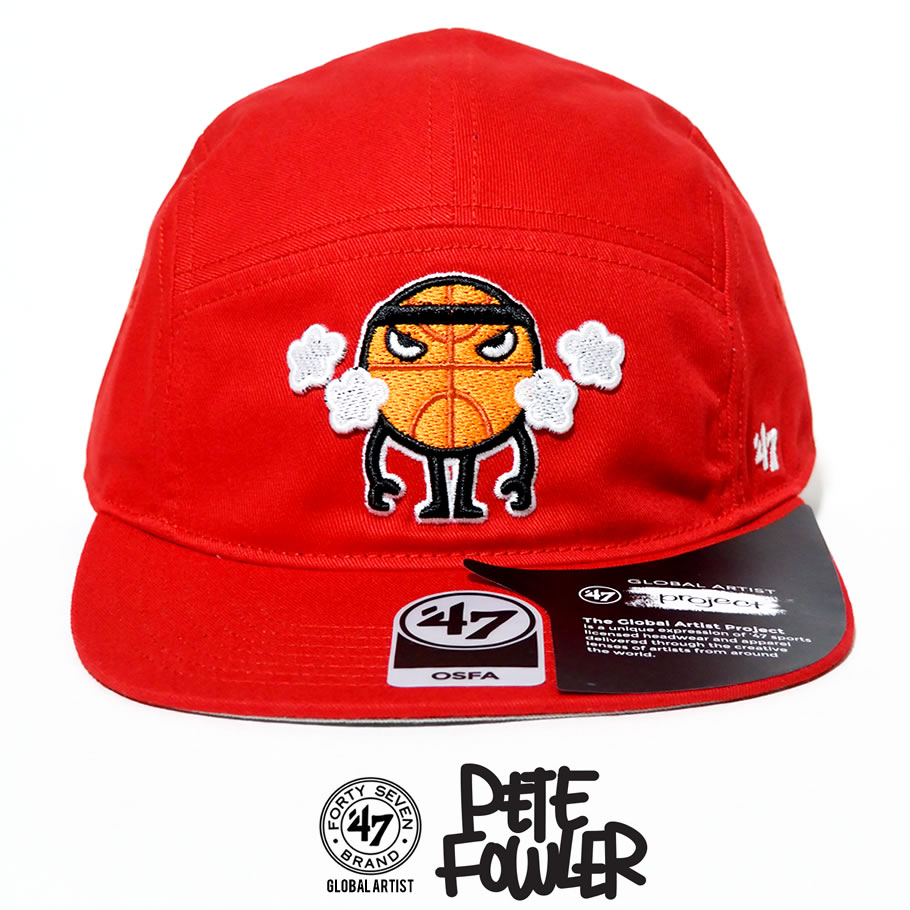 47BRAND キャップ メンズ 帽子 シカゴ ブルズ 赤 ピート・ファウラー