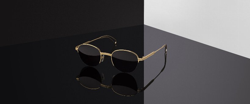 9FIVE サングラス メンズ UVカット ブランド 24k 金 ゴールド