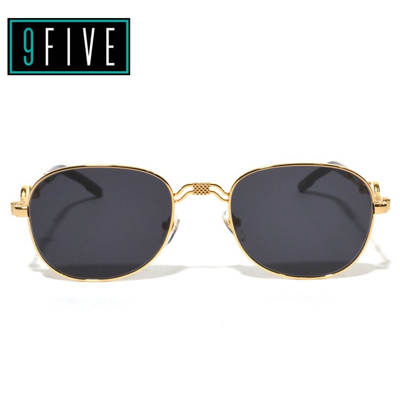 9FIVE サングラス メンズ UVカット ブランド 24k 金 ゴールド ST.MICHAEL カラーレンズ B系 ストリート ヒップホップ