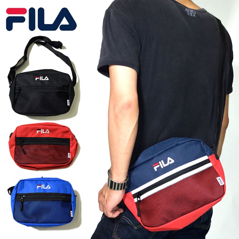 FILA フィラ ショルダーバッグ カジュアル ブランド 斜め掛け ポーチ 小物入れ おしゃれ 鞄 FM2095