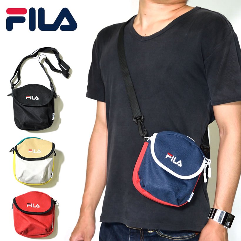 FILA フィラ ショルダーバッグ カジュアル ブランド 斜め掛け ポーチ 小物入れ 小さめ おしゃれ 鞄 FM2096