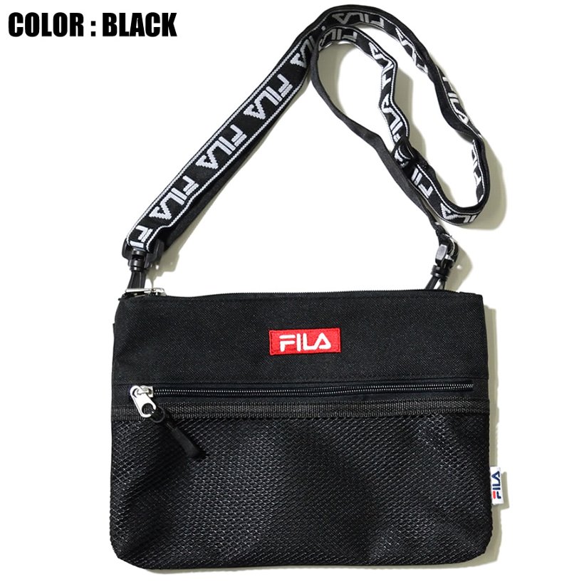 FILA フィラ サコッシュ ショルダーバッグ カジュアル ブランド 斜め掛け ポーチ 小物入れ おしゃれ 鞄 FM2097