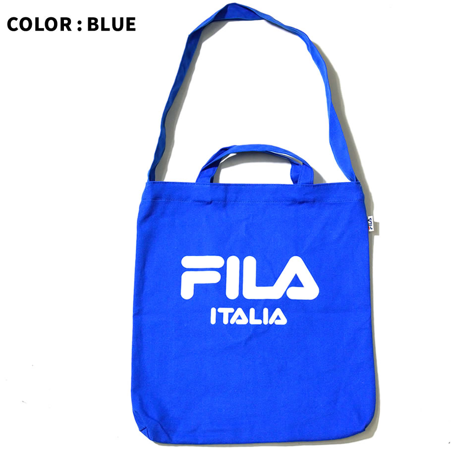 FILA フィラ トートバッグ カジュアル ブランド 帆布 2WAY ショルダーバッグ 斜め掛け おしゃれ 鞄 FM2066
