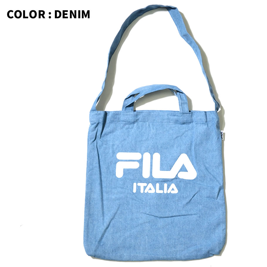 FILA フィラ トートバッグ カジュアル ブランド 帆布 2WAY ショルダーバッグ 斜め掛け おしゃれ 鞄 FM2066