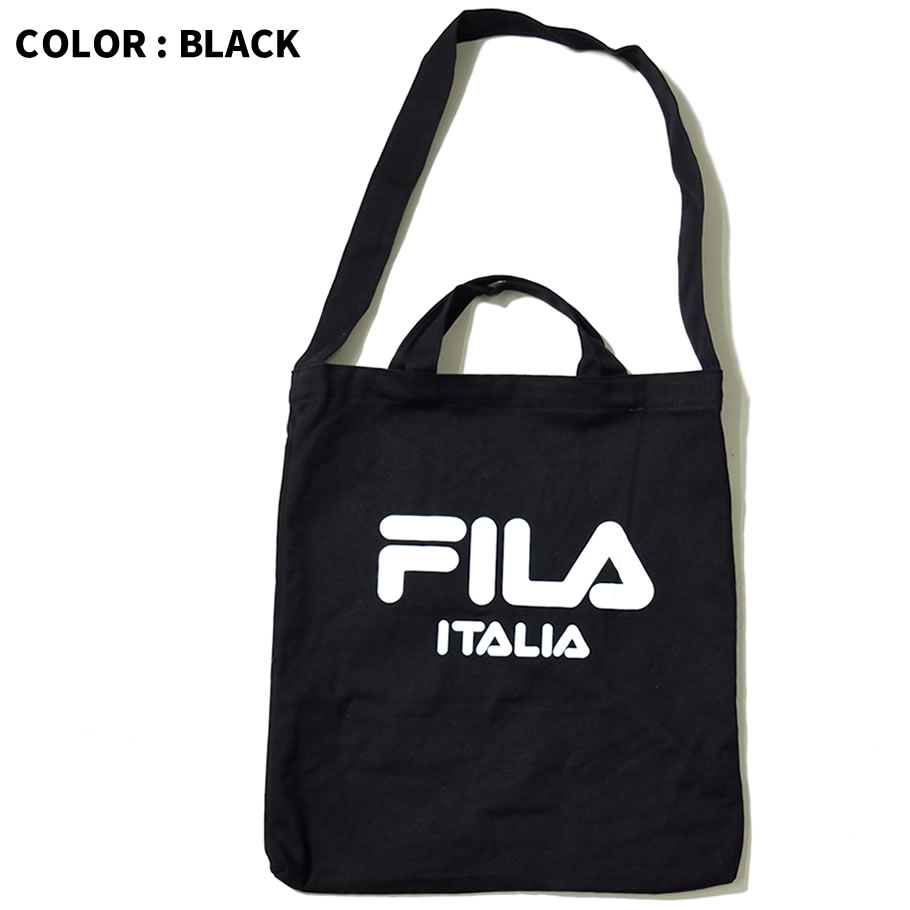 FILA フィラ トートバッグ カジュアル ブランド 帆布 2WAY ショルダーバッグ 斜め掛け おしゃれ 鞄 FM2066