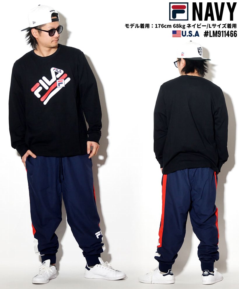 FILA フィラ ジャージパンツ メンズ 大きいサイズ LM911466 USモデル 服 帽子 通販