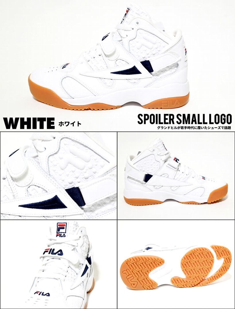 FILA フィラ スニーカー メンズ ハイカット F0227 SPOILER SAMLL LOGO 2018秋冬 新作
