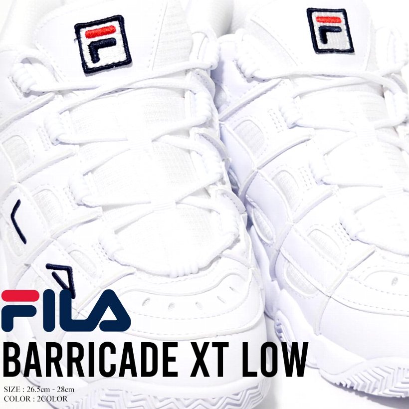FILA フィラ バリケード XT ローカット スニーカー ダッドシューズ F0414 2019秋 新作