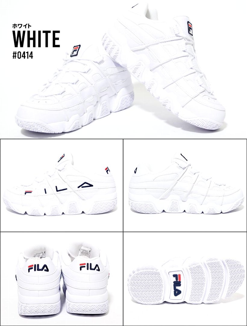FILA フィラ バリケード XT ローカット スニーカー ダッドシューズ F0414 2019秋 新作