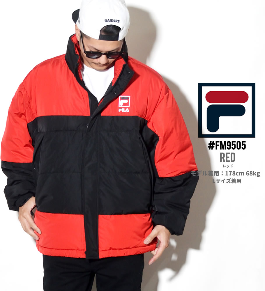FILA フィラ 中綿ジャケット メンズ 大きいサイズ FM9505 2018 秋冬 新作