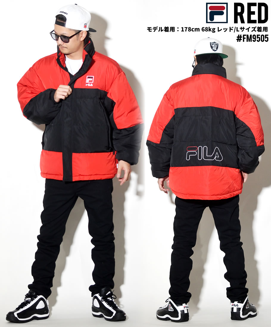 FILA フィラ 中綿ジャケット メンズ 大きいサイズ FM9505 2018 秋冬 新作