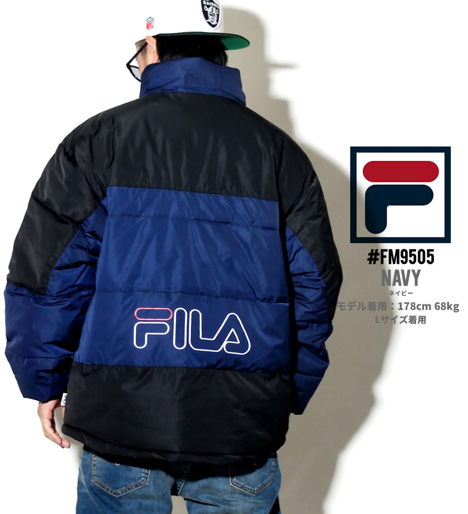 FILA フィラ 中綿ジャケット メンズ 大きいサイズ FM9505 2018 秋冬 新作