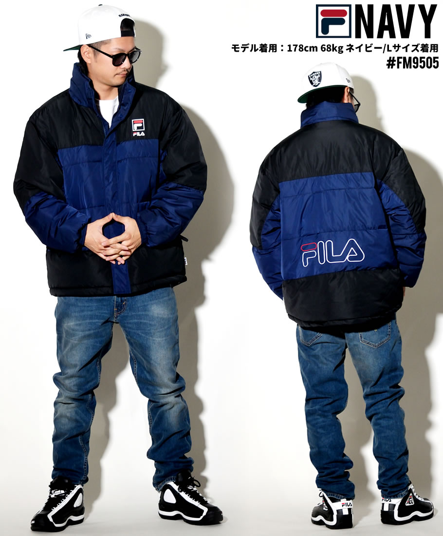 FILA フィラ 中綿ジャケット メンズ 大きいサイズ FM9505 2018 秋冬 新作
