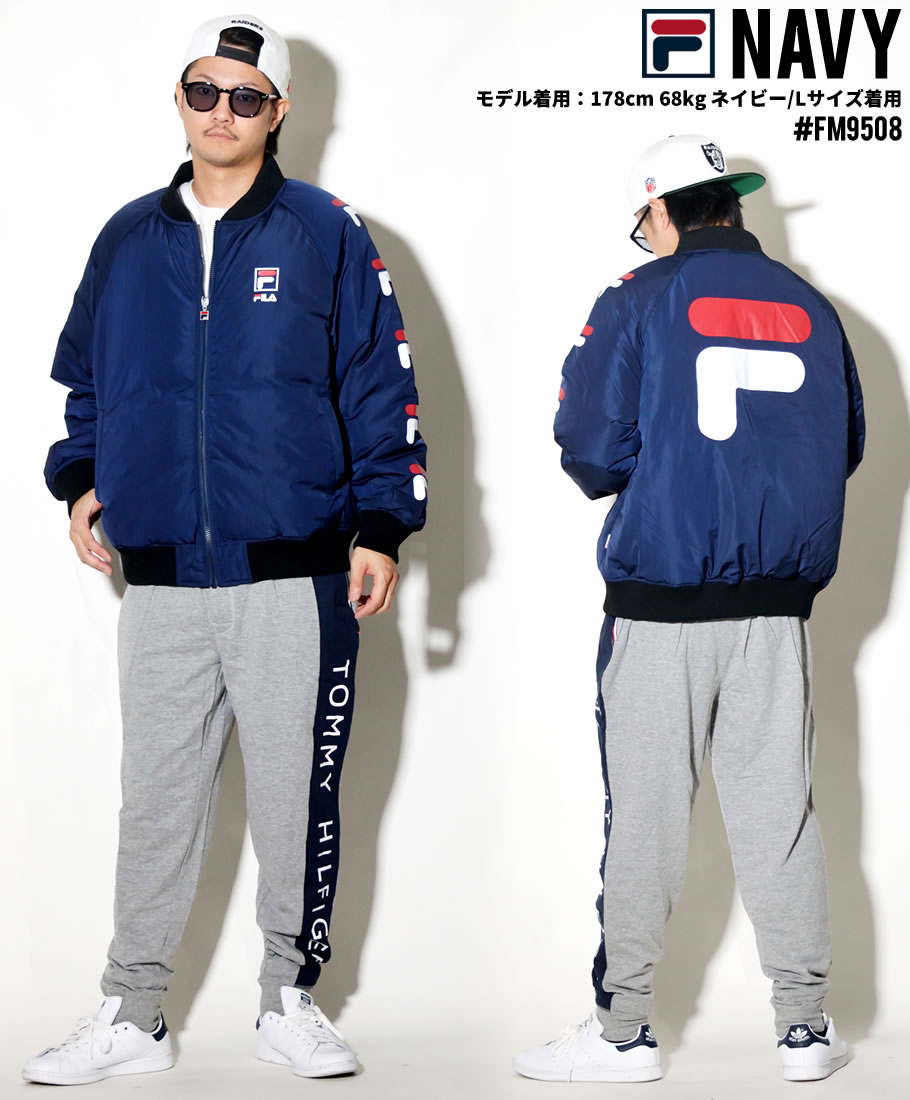 FILA フィラ MA-1 ボンバージャケット メンズ 大きいサイズ FM9508 2018秋冬 新作