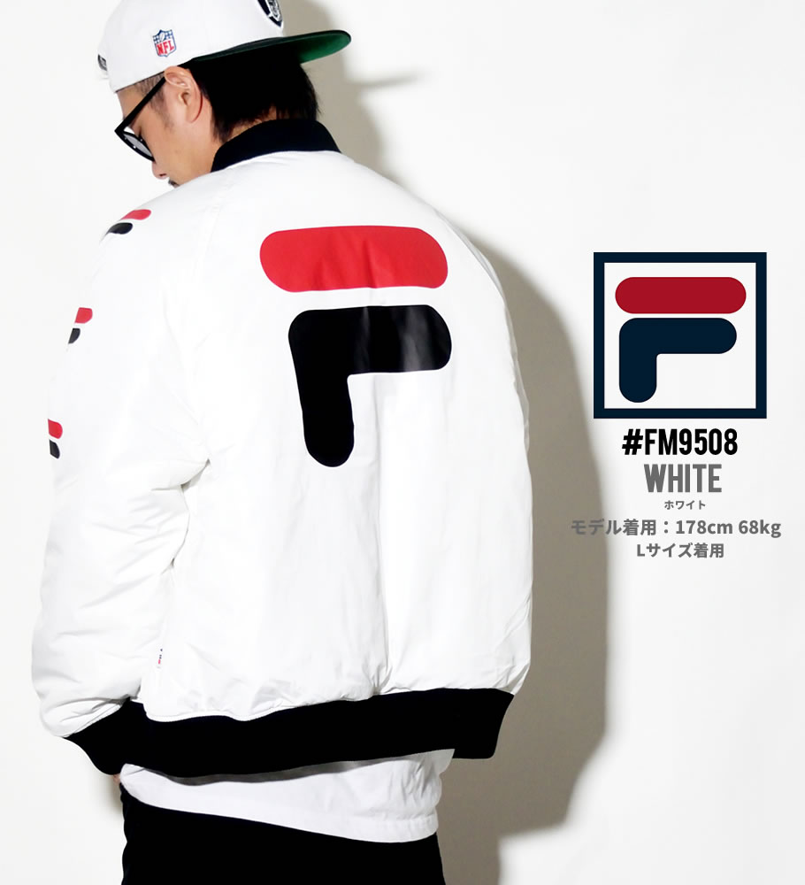 FILA フィラ MA-1 ボンバージャケット メンズ 大きいサイズ FM9508 2018秋冬 新作