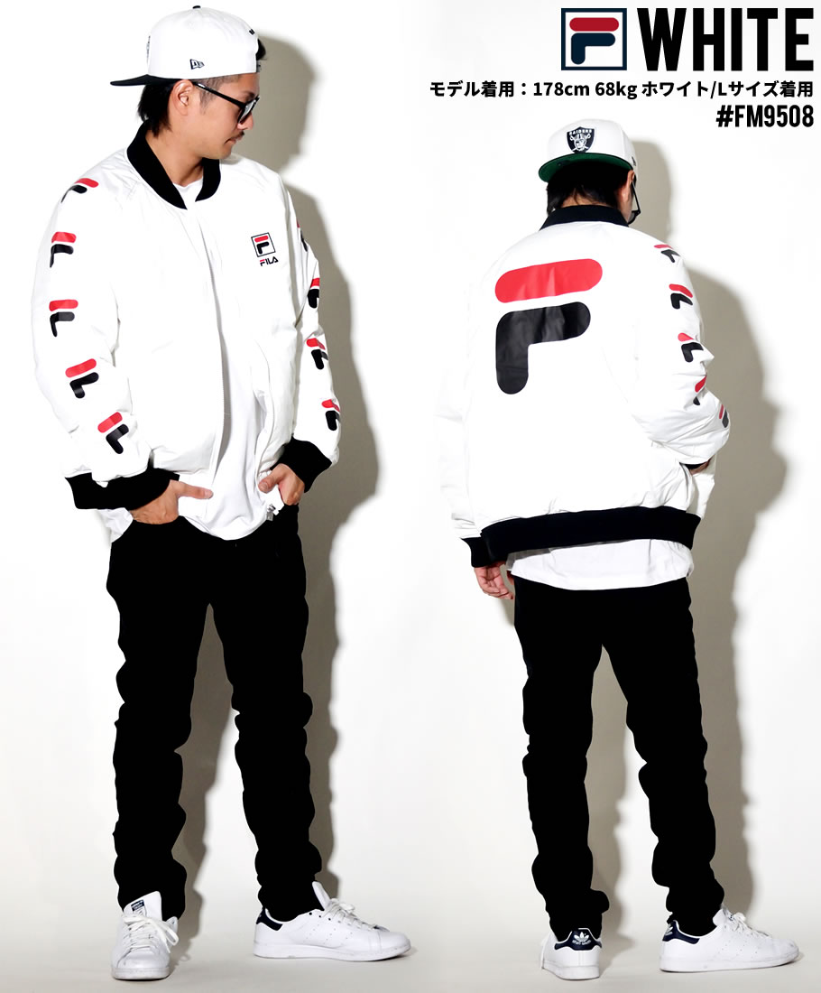 FILA フィラ MA-1 ボンバージャケット メンズ 大きいサイズ FM9508 2018秋冬 新作