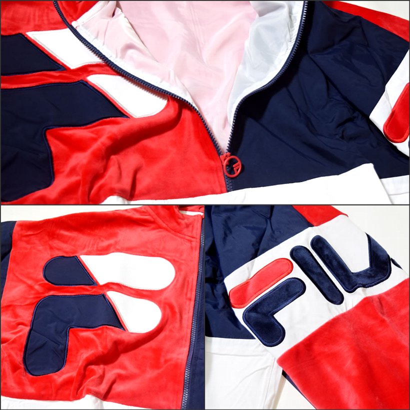 FILA フィラ ハーフジップジャケット メンズ 大きいサイズ LM183A79 2018秋冬 新作