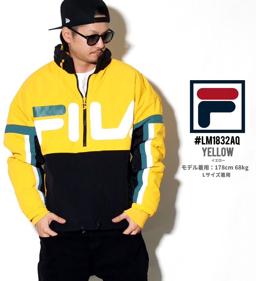 FILA フィラ ウインドブレーカー メンズ 大きいサイズ LM1832AQ 2018秋冬 新作