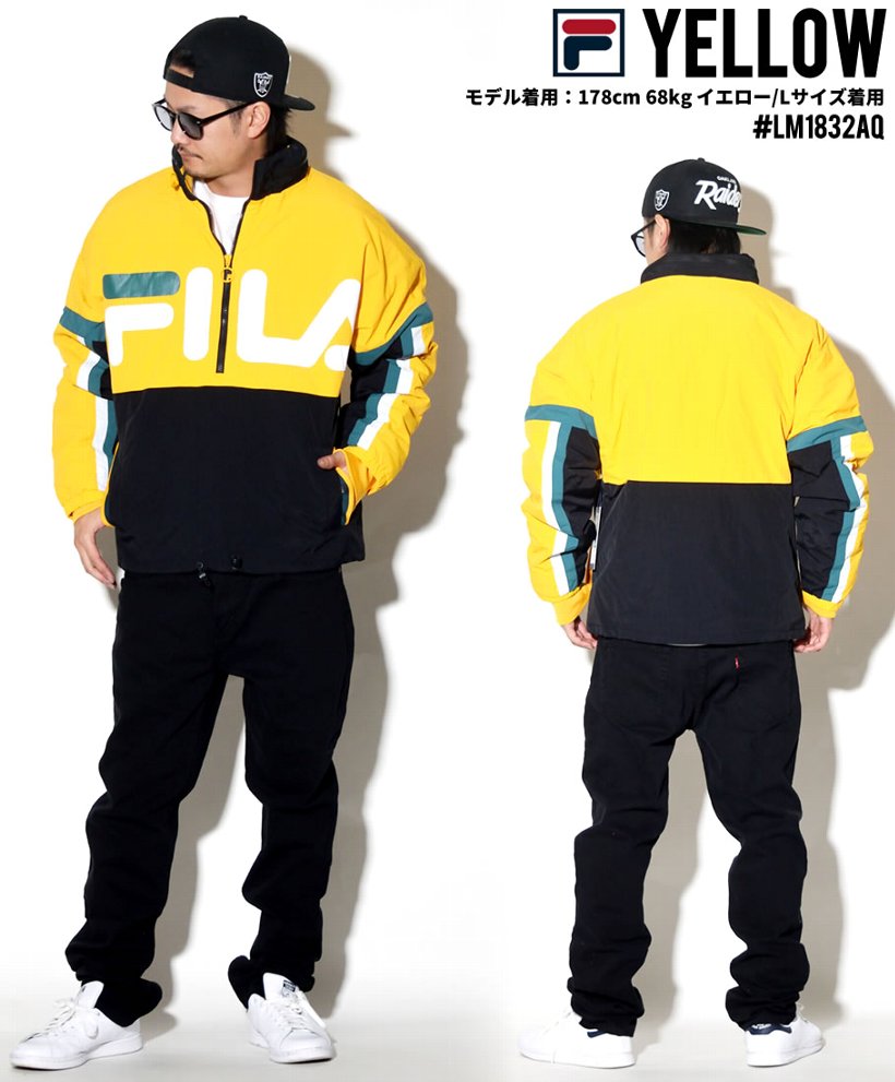 FILA フィラ ウインドブレーカー メンズ 大きいサイズ LM1832AQ 2018秋冬 新作