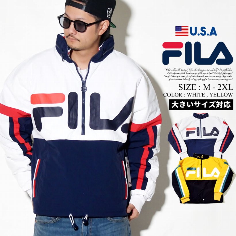 FILA フィラ ウインドブレーカー メンズ 大きいサイズ LM1832AQ 2018秋冬 新作