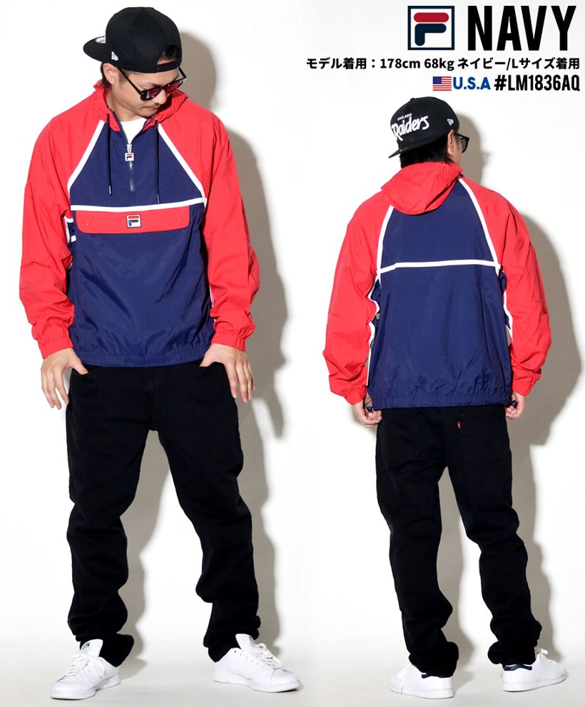FILA フィラ アスタージャケット メンズ 大きいサイズ LM1836AQ 2018秋冬 新作