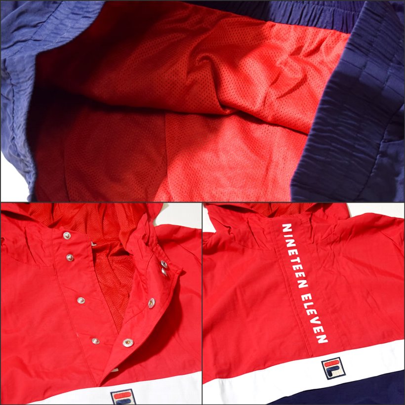 FILA フィラ ウインドブレーカー メンズ 大きいサイズ LM1837AR 2018秋冬 新作