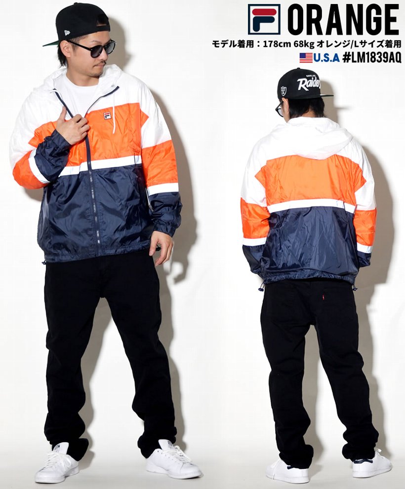 FILA フィラ ウインドブレーカー メンズ 大きいサイズ LM1839AQ 2018秋冬 新作