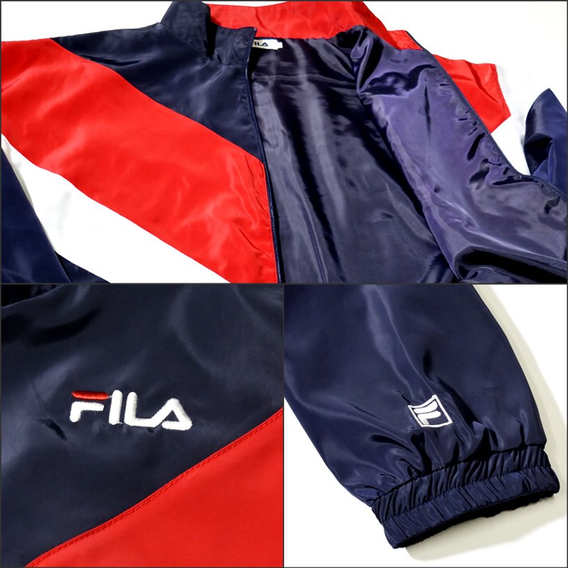 FILA フィラ ジャケット メンズ 大きいサイズ ロゴ スポーツ ストリート系 ヒップホップ ファッション FH7472 服 通販