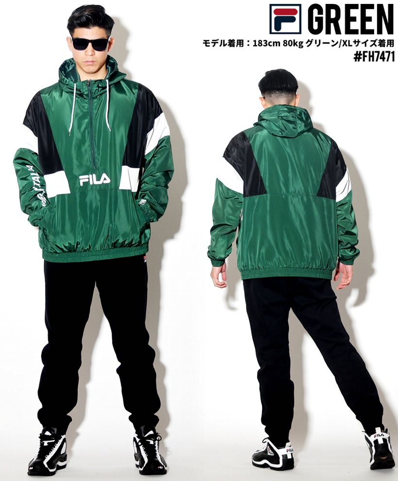 FILA フィラ アノラックジャケット メンズ 大きいサイズ FH7471 USモデル 2019春 新作