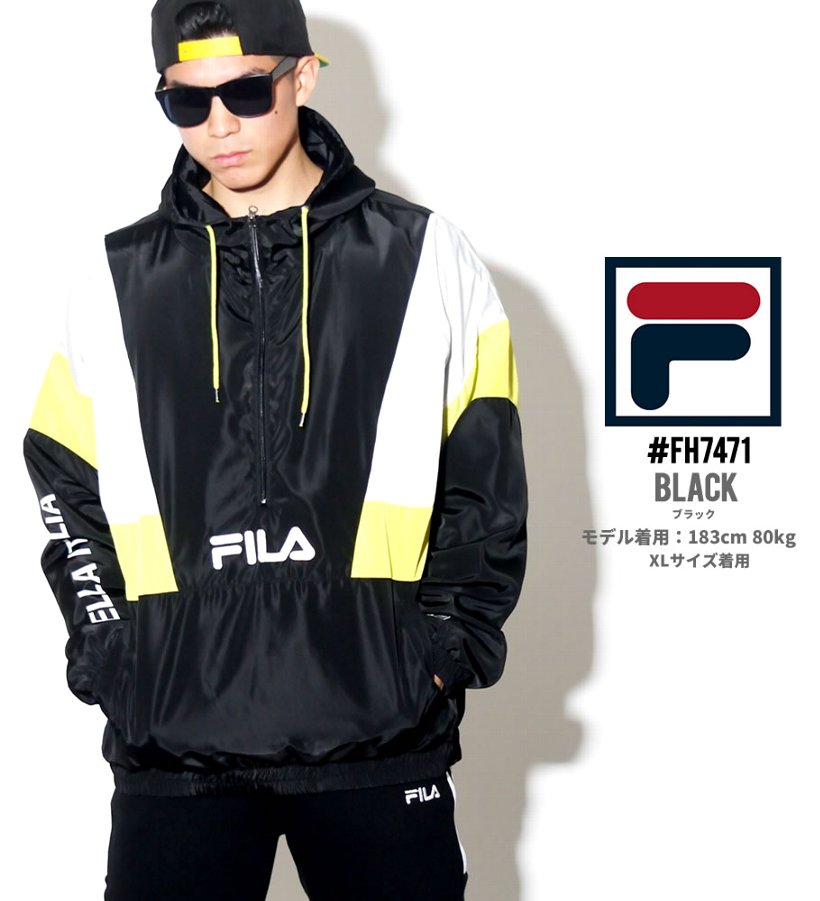 FILA フィラ アノラックジャケット メンズ 大きいサイズ FH7471 USモデル 2019春 新作