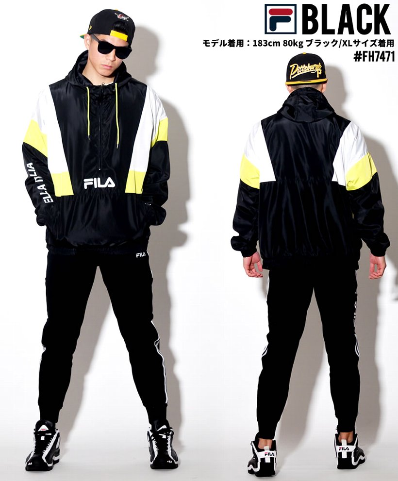 FILA フィラ アノラックジャケット メンズ 大きいサイズ FH7471 USモデル 2019春 新作