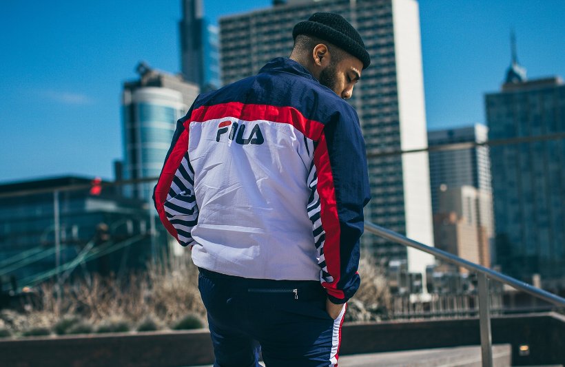 FILA フィラ ウインドブレーカー メンズ 大きいサイズ LM911449 USモデル ストリート系 スポーツ ヒップホップ ファッション 服 通販